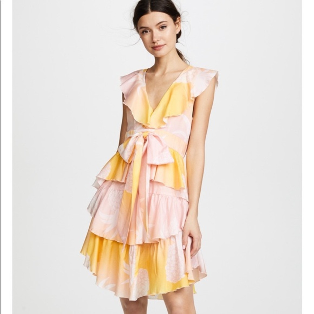 Cynthia Rowley Jetset Pineapple Dress, Size 4